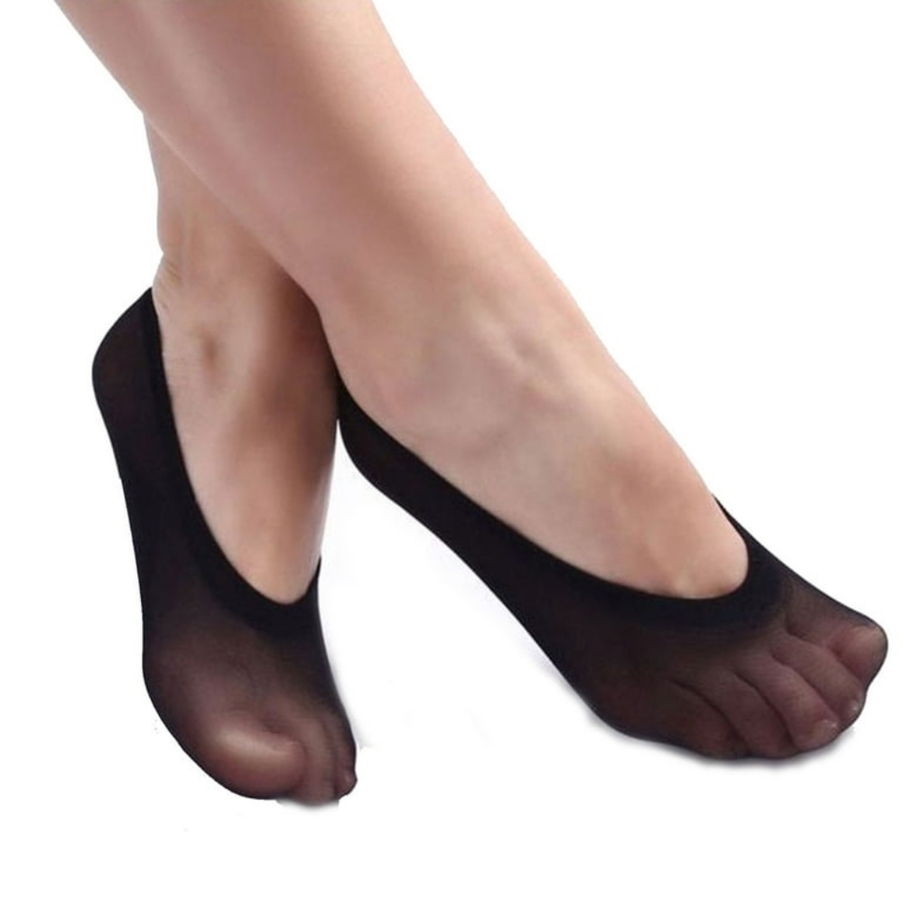 Ultra-Thin Breathable No Show Ped Low Cut Bottom Socks
